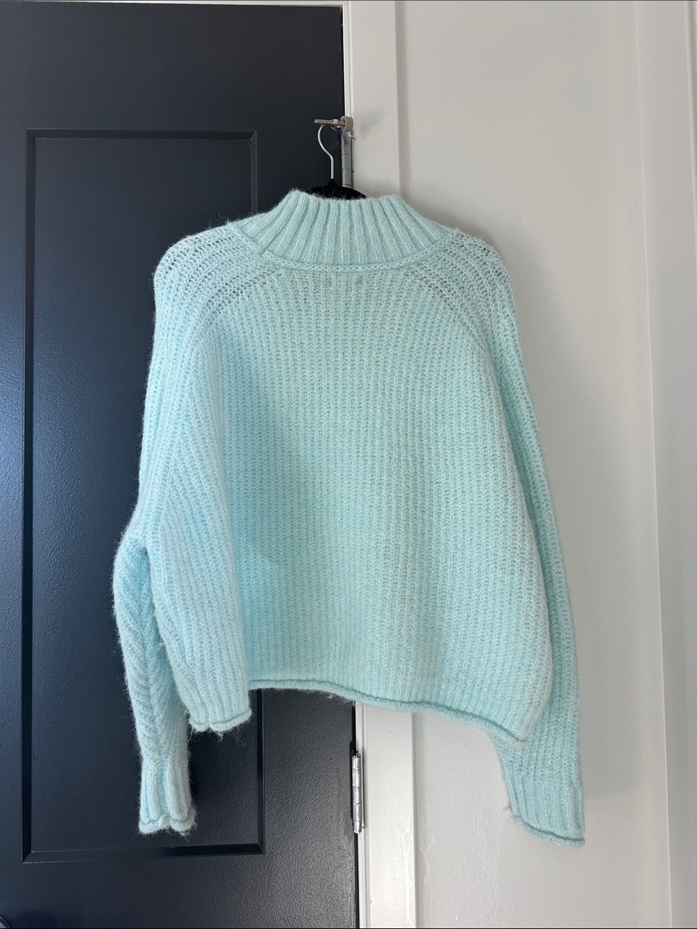 Pilcro Mint mockneck Sweater - Picture 3 of 4